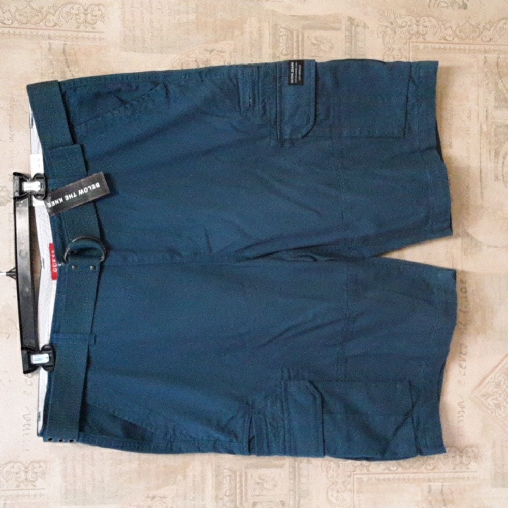 Guess Cargo Shorts (Blue or Black)